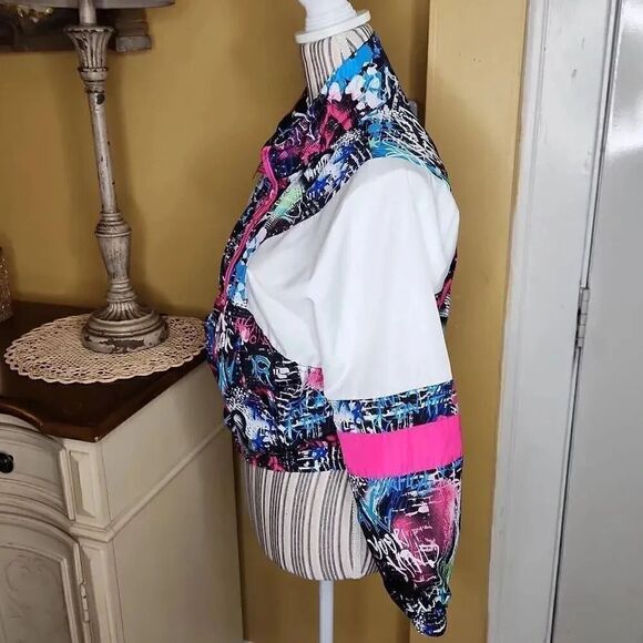 Girls grafitti Windbreakers girls size 14-16 - Picture 3 of 5